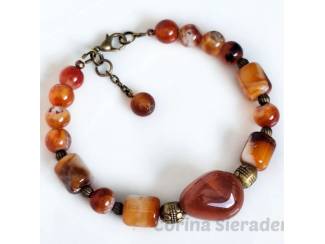 Armbanden Armband van natuursteen