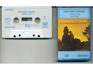 Cassettebandjes Ennio Morricone – Western Themes Italian Style 15 nrs ZGAN