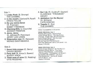 Cassettebandjes Rock Revival 3 Sonic Series 12 nrs cassette 1972 ZGAN