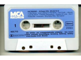 Cassettebandjes Pat Boone 20 Super Hits cassette 1981 ZGAN