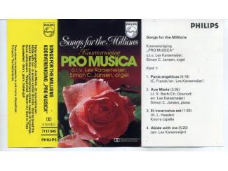 Cassettebandjes 4 verschillende Pro Musica cassettes €3 p/s 4 voor €10 ZGAN