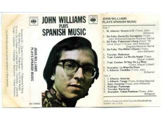 Cassettebandjes John Williams Plays Spanish Music 15 nrs cassette 1970 ZGAN