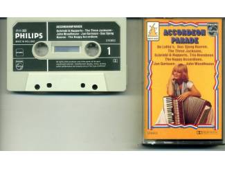 Cassettebandjes Accordeonparade 16 nrs cassette 1980 ZGAN