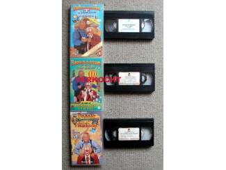 VHS Bassie & Adriaan 2 verschillende VHS banden mooie staat
