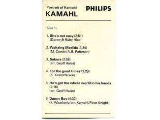 Cassettebandjes Kamahl Portrait of Kamahl 12 nrs cassette 1976 ZGAN