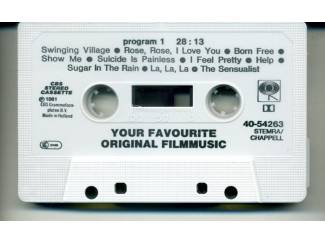 Cassettebandjes Your Favourite Music From Films And Musicals 19 nrs ZGAN