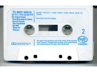 Cassettebandjes Kenny Rogers Ruby Don’t Take Your Love To Town 12 nrs ZGAN