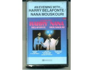 Cassettebandjes Harry Belafonte / Nana Mouskouri An Evening With 10 nrs ZGAN