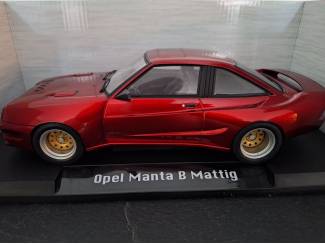 Auto's Opel Manta B mattig 1991 Schaal 1:18
