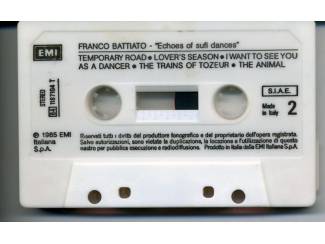 Cassettebandjes Franco Battiato Echoes of Sufi Dances 9 nrs cassette 1985