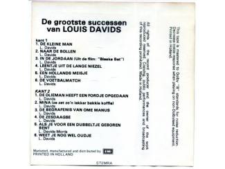 Cassettebandjes Louis Davids De grootste successen 12 nrs cassette 1980 ZGAN