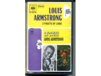 Cassettebandjes Louis Armstrong 2 Facets Of Louis 12 nrs cassette 1973 ZGAN