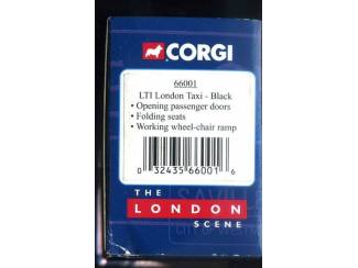 Auto's CORGI 66001 LTI London Taxi zwart NIEUW in doos