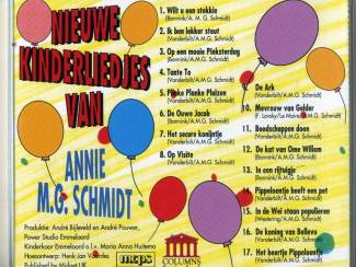 DVD Nieuwe kinderliedjes van Annie M.G. Schmidt 17 nrs cd ZGAN
