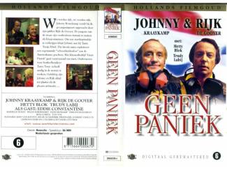 VHS Geen paniek Johnny Kraaykamp & Rijk de Gooyer VHS ZGAN