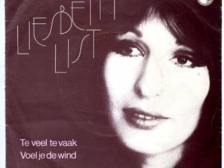 Liesbeth List Te veel te vaak vinyl single 1974 mooie staat
