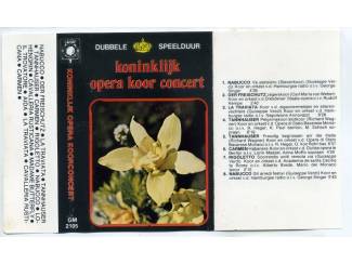 Cassettebandjes Koninklijk Opera Koor Concert 16 nrs cassette 1978 ZGAN