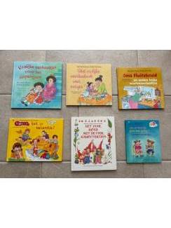 Kinderboeken Lekker lezen met het mannenkoor e.a. verhaaltjes ( Busser ).