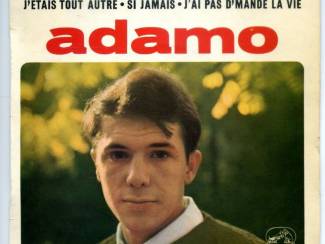 Adamo Quand Les Roses vinyl EP single 4nrs 1964 zeer mooi