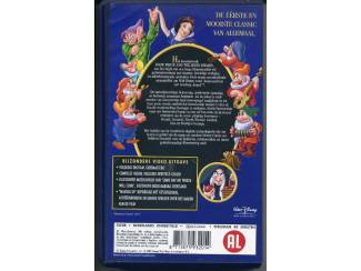 VHS 5 Walt Disney animatiefilms VHS banden &euro;2,50 p/s 5 voor &euro;10