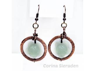 Oorbellen Oorhangers met aventurijn