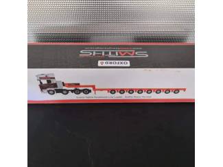 Vrachtwagens Scania Topline Nooteboom Low Rider Schaal 1:76