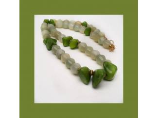 Ketting van natuursteen AANBIEDING