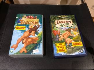 Disney VHS videoband Tarzan classic + vervolg Tarzan & Jane Neder