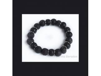 Herenarmband van natuursteen