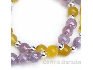 Armbanden Armbandenset van natuursteen