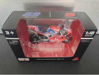 Tweewielers Ducati Desmosedici GP21 Pramac Racing #5 Schaal 1:18