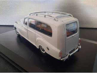 Auto's Begrafenisauto Austin Sheerline 125 Hearse wit Schaal 1:43