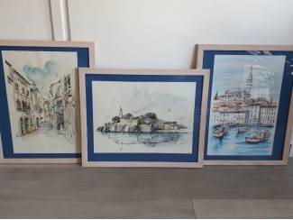 3 INGEKLEURDE PENTEKENINGEN