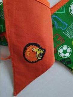 Kinderkamer | Inrichting en Decoratie STOFFEN VOETBALVLAGGETJES
