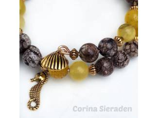 Armbanden Armband van natuursteen