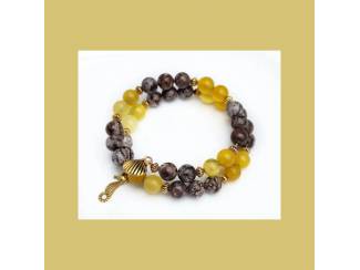 Armband van natuursteen