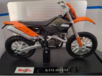 Tweewielers KTM 450 EXC Schaal 1:18