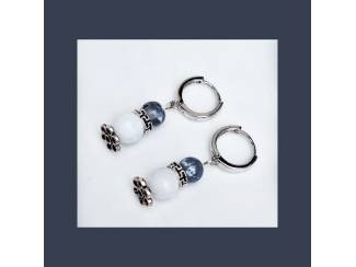 Sieraden en Tassen Oorringen met natuursteen