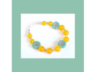 Armband van natuursteen