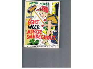 Jeugdboeken Echt weer Miesje Sandelhout – Pieter Nierop