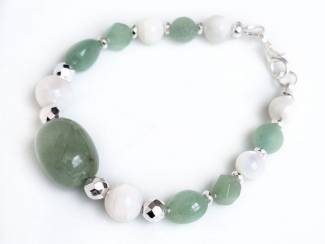 Armband van natuursteen