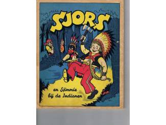 Stripboeken Sjors en Sjimmie bij de Indianen