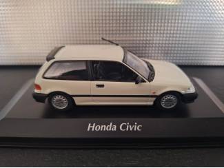 Auto's Honda Civic 1990 wit Schaal 1:43