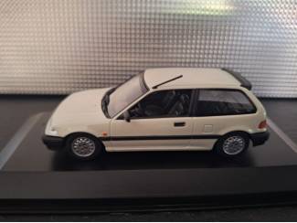 Auto's Honda Civic 1990 wit Schaal 1:43