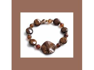 Armband van natuursteen