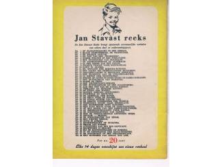 Avontuur en Actie Jan Stavast Reeks nr. 47