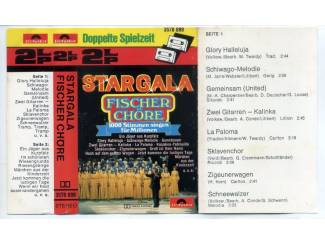 Cassettebandjes Fischer Ch&ouml;re &ndash; Stargala 23 nrs cassette 1978 ZGAN