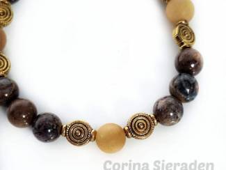 Sieraden en Tassen Armband van natuursteen