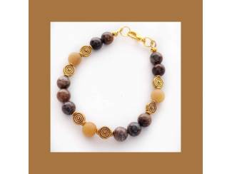 Sieraden en Tassen Armband van natuursteen