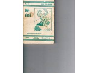 Dick Bos-serie nr. 13 – Misdaad (A)